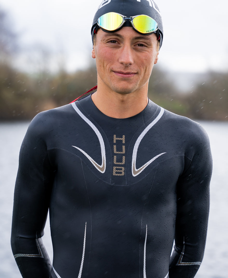 HUUB TC Performance 3:5 Men’s triathlon wetsuit—advanced fit panels, high-stretch neoprene, and 3:5 buoyancy