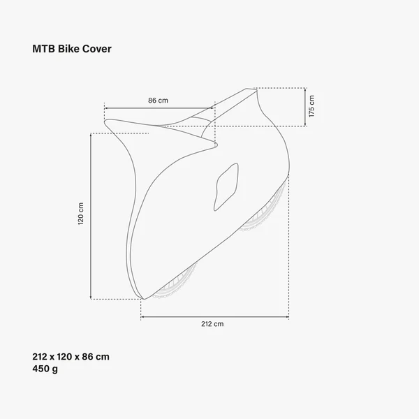 MTB Foldable Dust & Rain Protection Cover