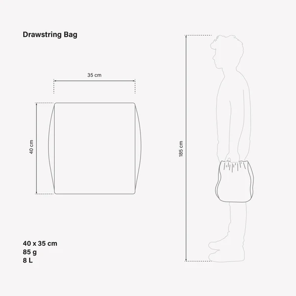 Lightweight Drawstring Gym Bag