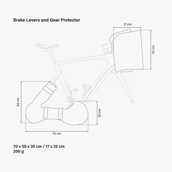 Bicycle Brake Lever and Gearbox Protector