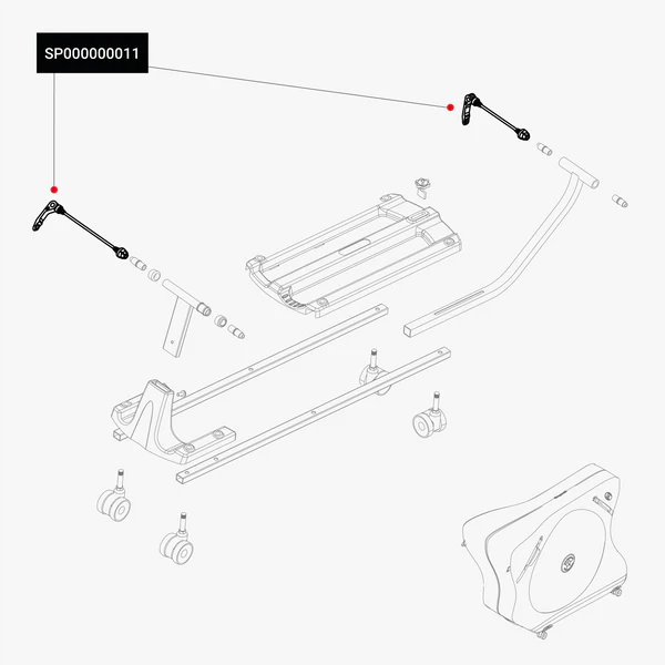Quick Release Front & Rear Skewer Set