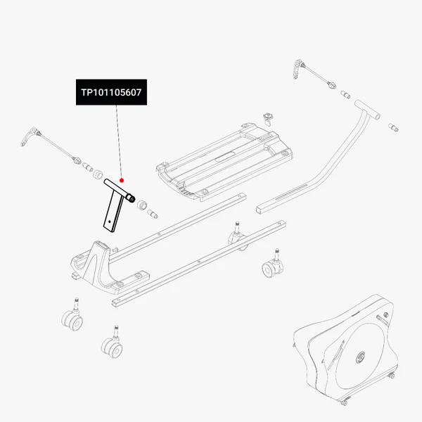 Aerocomfort 3.0 T-Bar Adapter – 135 mm