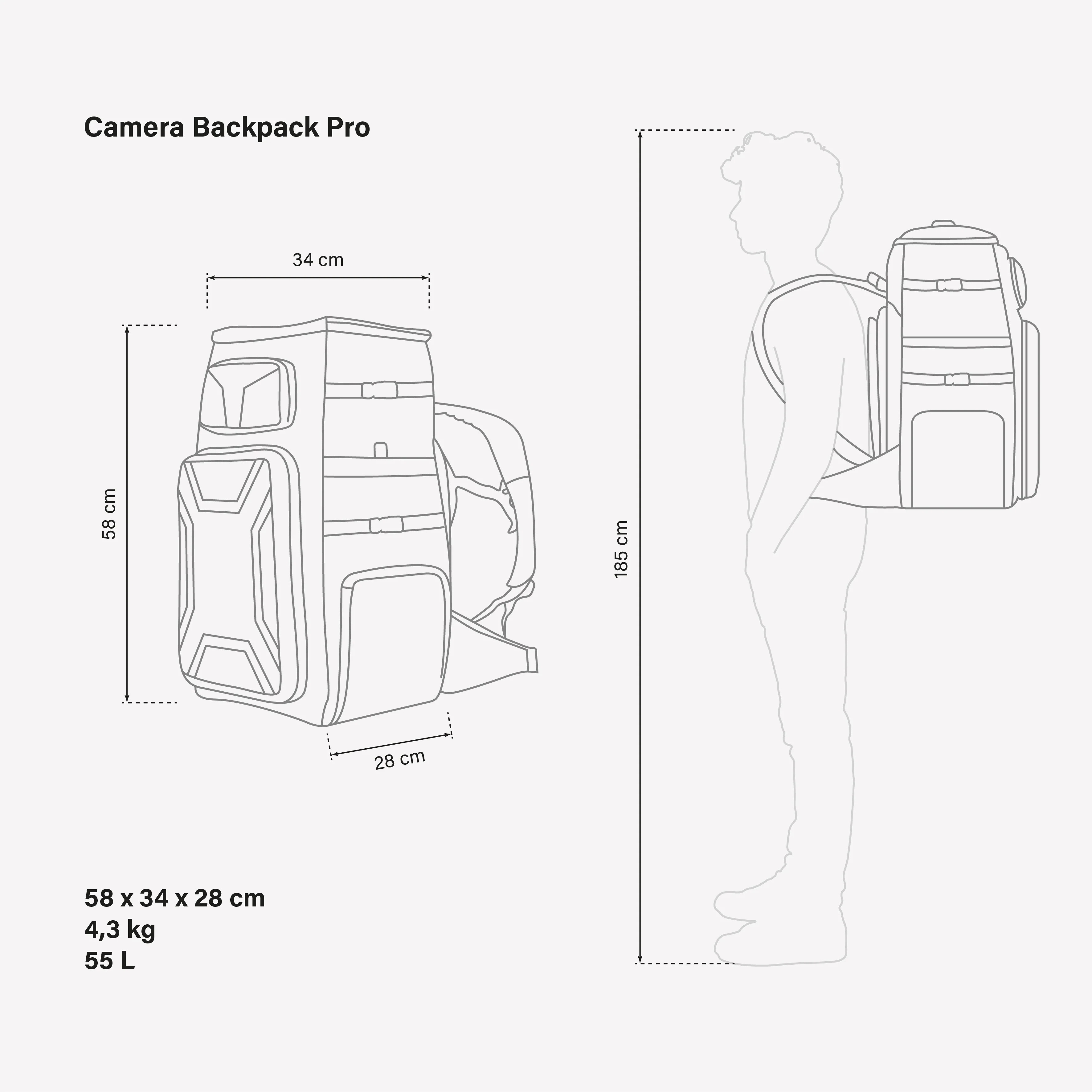 Professional Camera Backpack