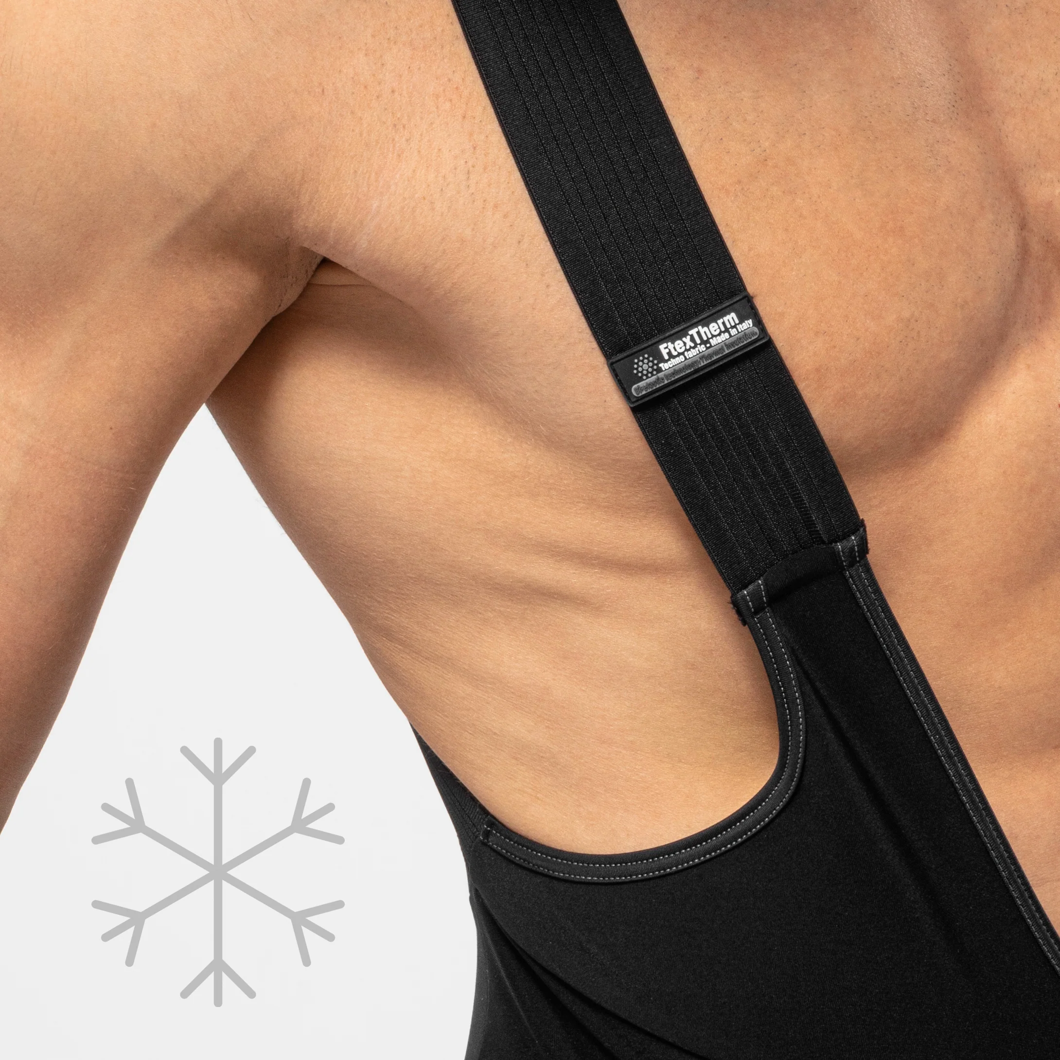 Men’s X‑OVER Thermal Bib Shorts